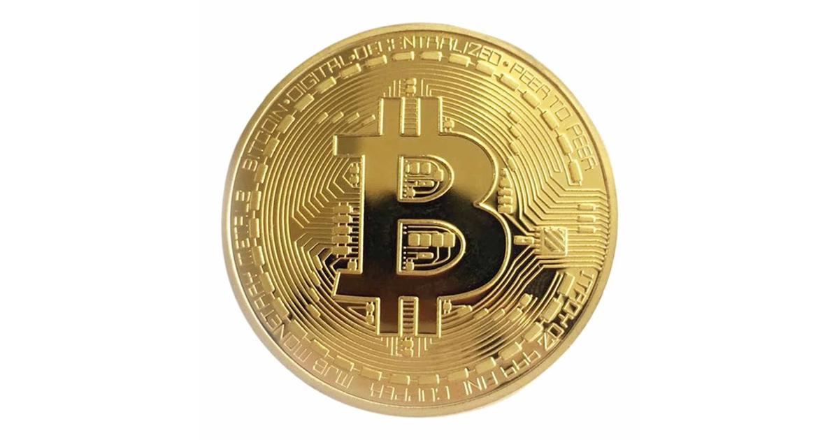 装飾用・ビットコイン・クリプトミント（ゴールド・金