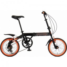 ドッペルギャンガー 折りたたみ自転車 104 blackbullet II (ブラック