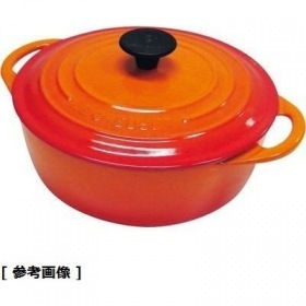 ル・クルーゼ ( LE CREUSET ) ココット・ビス ロンド 22cm オレンジ