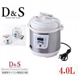 [値下げ]D&S電気圧力鍋 4.0L STL-EC50調理家電